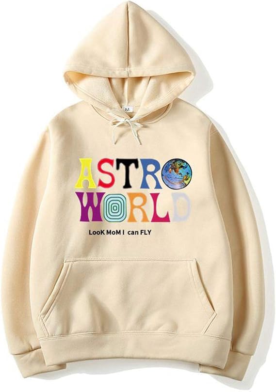 astroworld beige hoodie