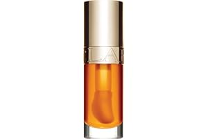 Clarins Lip Comfort Oil | Hydrating, Nourishing and Moisturizing Lip Oil | Sheer, High Shine Finish | Soothes, Comforts and Protects Lips | Visibly Plumps | 93% Natural Ingredients | 0.2 Ounces