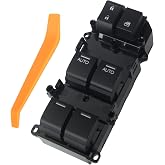 Sianxaido Power Window Switch Driver Side | Compatible with Acura TSX 2009-2014, For Honda Pilot 2009-2015, Replaces 35750-SZA-A31