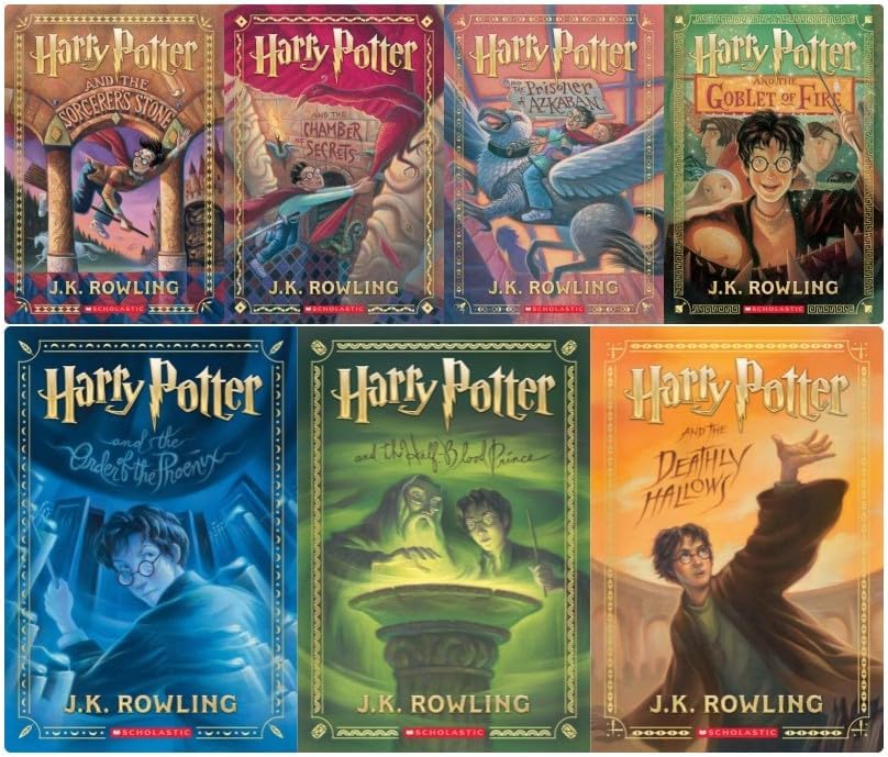 Amazon.com: Harry Potter Boxset 1-4: 9780439434867: Rowling, J.K.