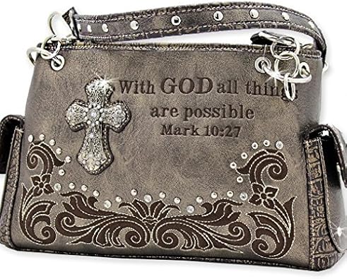 pewter purse