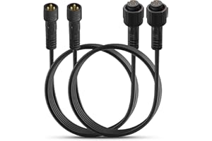 YEEGO DIRECT 3 Pin Connector, 10FT RGB Cable Cord Multi Color Underglow Rock Light Kits Wheel Well Lights Extension Wire 2 pcs