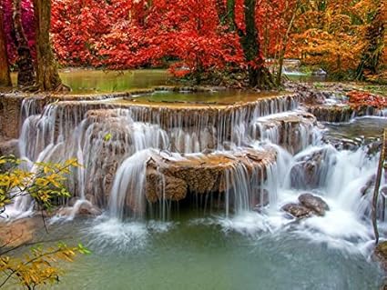 Ell Decor Vaastu Waterfall Posters