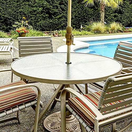 Outus Patio Table Umbrella Hole Ring Umbrella Cone Wedge Plug for 2 to