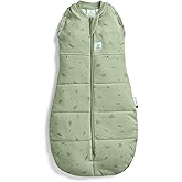 ergoPouch Cocoon Swaddle Sack 2.5 TOG - Baby Sleep Sack, Gentle Snug Fit Helps Calm Startle Reflex, Ideal for Arms In/Out Sleeping, Soft Breathable Fabric for Better Sleep (3-6 Months, Willow)