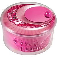 Centrifuga Per Insalata Biesse Pin-Up Rosa - Asciuga Verdura A Manovella - Lavabile In Lavastoviglie - Foto 2