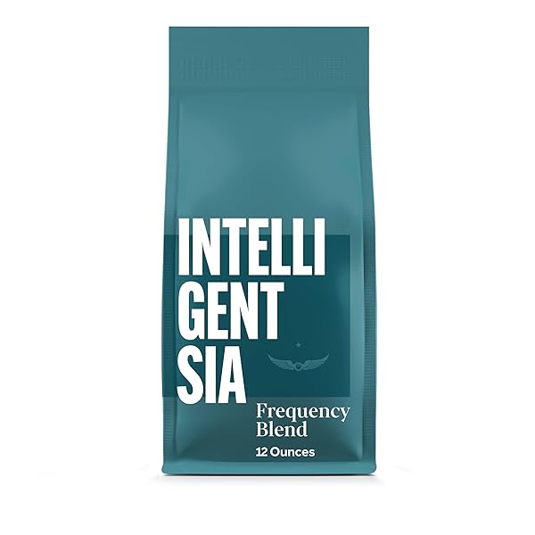 INTELLIGENTSIA COFFEE, MEDIUM ROAST WHOLE BEAN COFFEE – FREQUENCY BLEND 12 OUNCE BAG