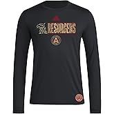 Adidas Mens Atlanta United Fc Long Sleeve Pre-Game T-Shirt