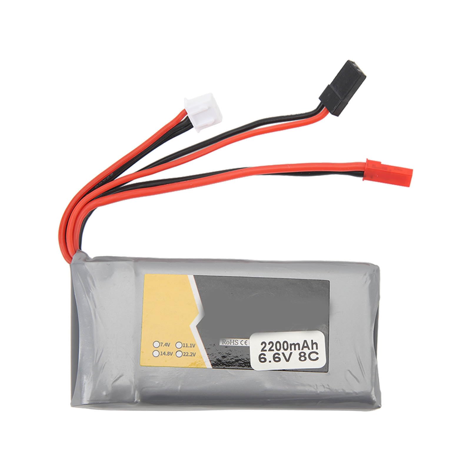 6.6V 2200mAh LiPo Battery For Futaba 14SG 18SZ 16SZ T8J RC Transmitter Receiver Remote Controller Lithium Battery For Replacement