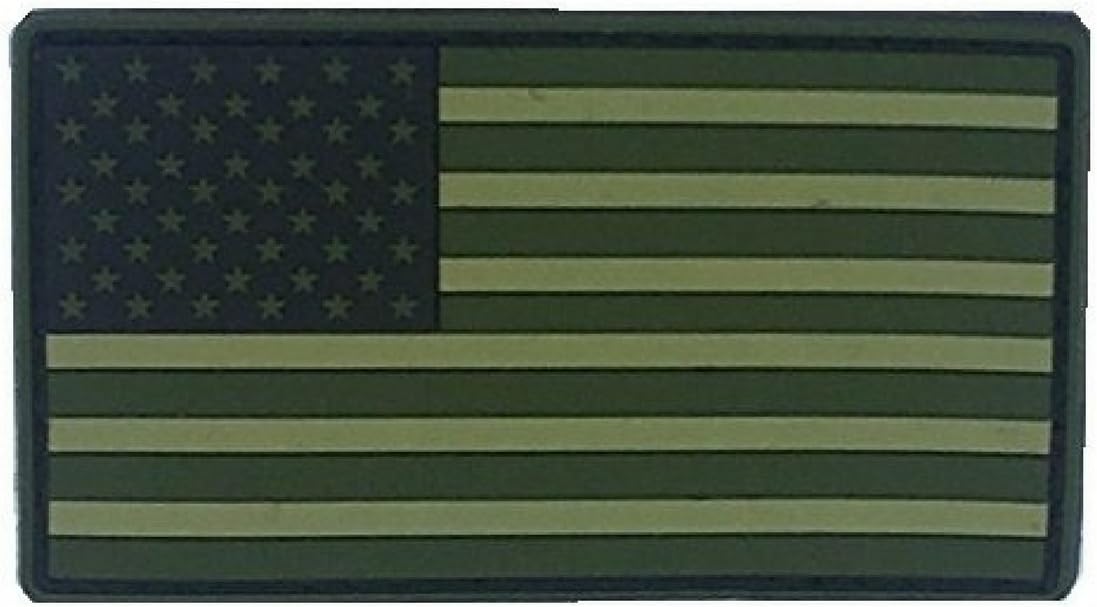 SUBDUED STANDARD US FLAG PVC PATCH