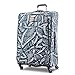American Tourister Belle Voyage Softside Luggage with Spinner Wheels, Floral Indigo Sand, Checked-Large 28-Inch