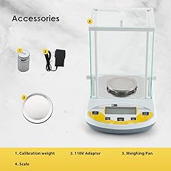 CGOLDENWALL Digital Analytical Balance High