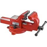 Étau Silverline 138785 – Presse D'établi 150 Mm 3,5 Kg – Fonte Bleu/argent