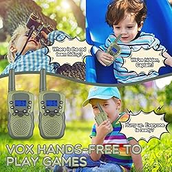 Kids Walkie Talkies Rechargeable for Boys
