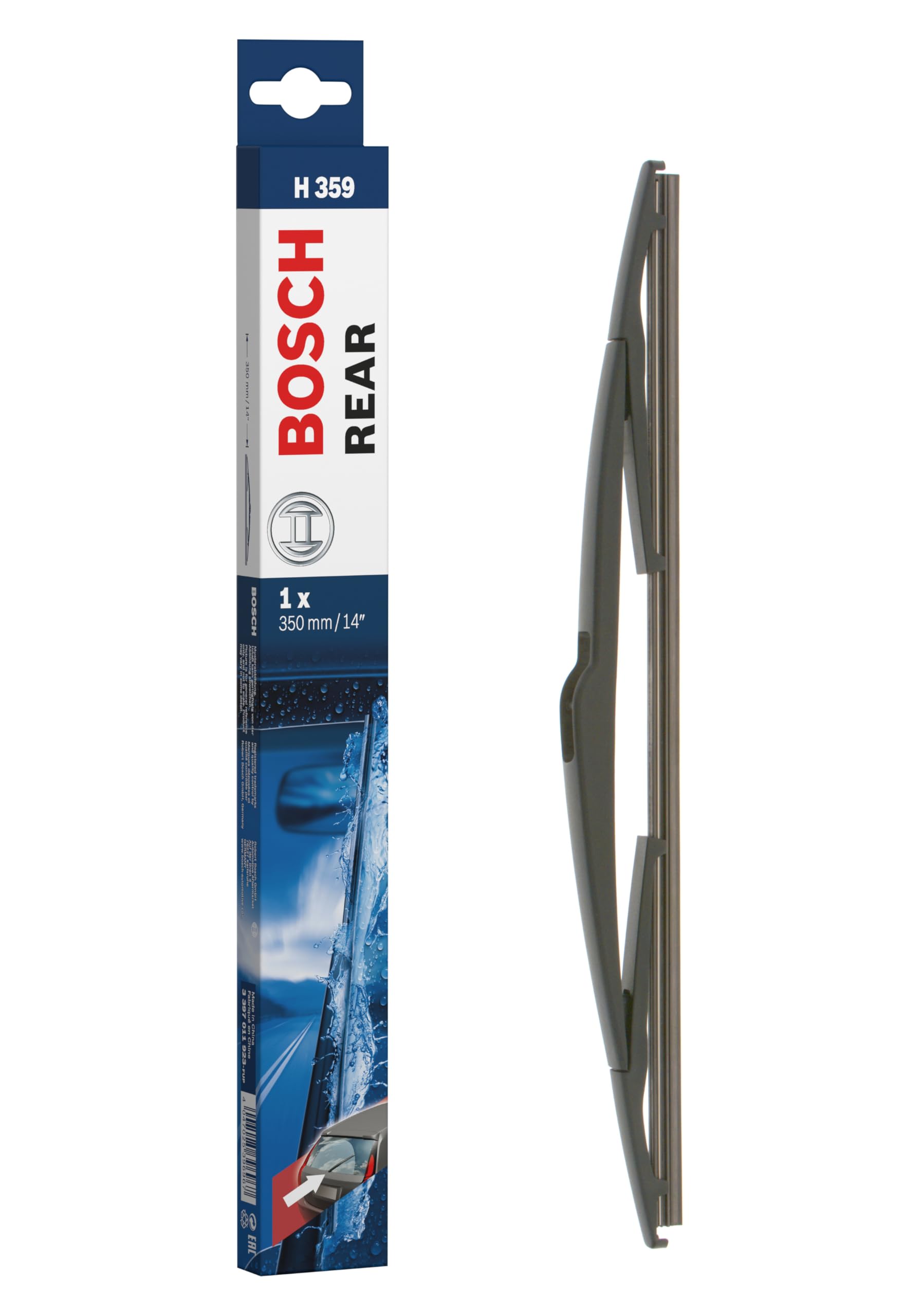 Bosch Wiper Blade Rear H359, Length: 350mm – Rear Wiper Blade