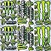 6 Rockstar Energy Drink Metal Mulisha Yamaha Kawasaki Motocross Racing Helmet Motorcycle Decal Sticker