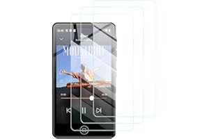UYRUREL Screen Protector for AGXOV M302 4.02 Inches Touchscreen MP3 Player, High-definition Scratch Resistant Film,HD Clear Anti Blue Light, Bubble Free with Easy Installation Kit, 3 Pack