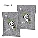 MySit Air Purifying Bags, Bamboo Charcoal Bag, Bamboo Charcoal Air Freshener Bag, Kitchen Fridgerator Odor Eliminator Remover Cabinet Charcoal Deodorizer(2 x 500g)