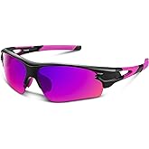 BEACOOL Polarized Sports Sunglasses for Men Women Youth Baseball Fishing Cycling Running Golf Motorcycle Tac Glasses UV400