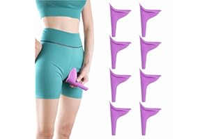 Travel Female Urination Device - Silicone Reusable Female Urinal Pee Funnel for Car Trips, Camping, Boating, Outdoor, Hiking,