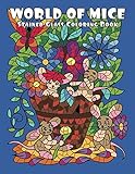 WORLD of MICE (Stained Glass Coloring Book): Mosaic