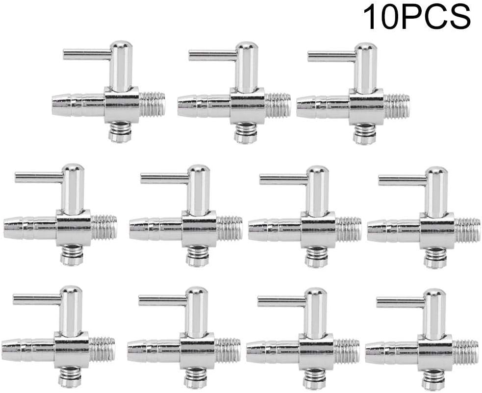 Buy Aquarium Air Flow Splitter 2 Way Aquarium Air Flow Control Lever Stainless Steel Air Control Valve Aquarium Oxygen Distributor Fish Tank Manifold Air Flow Pump Aquarium Air Splitter Pump Accessories
