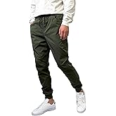 Southpole Mens Tech Woven Basic Jogger Pant for Men Lightweight Trackpant