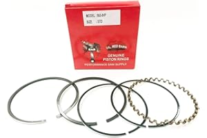 Lil Red Barn Chrome Piston Rings Compatible with Briggs & Stratton 8 & 7hp Piston Rings, L Head, 3 inches Bore Replaces Briggs & Stratton Part Number: 299743, 499921, 391669