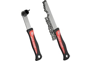 BIKE HAND BikeHand Bicycle Bike Compatible with Shimano Cassette Turner Install Rotor Lockring Removal Chain Whip Tool Kit