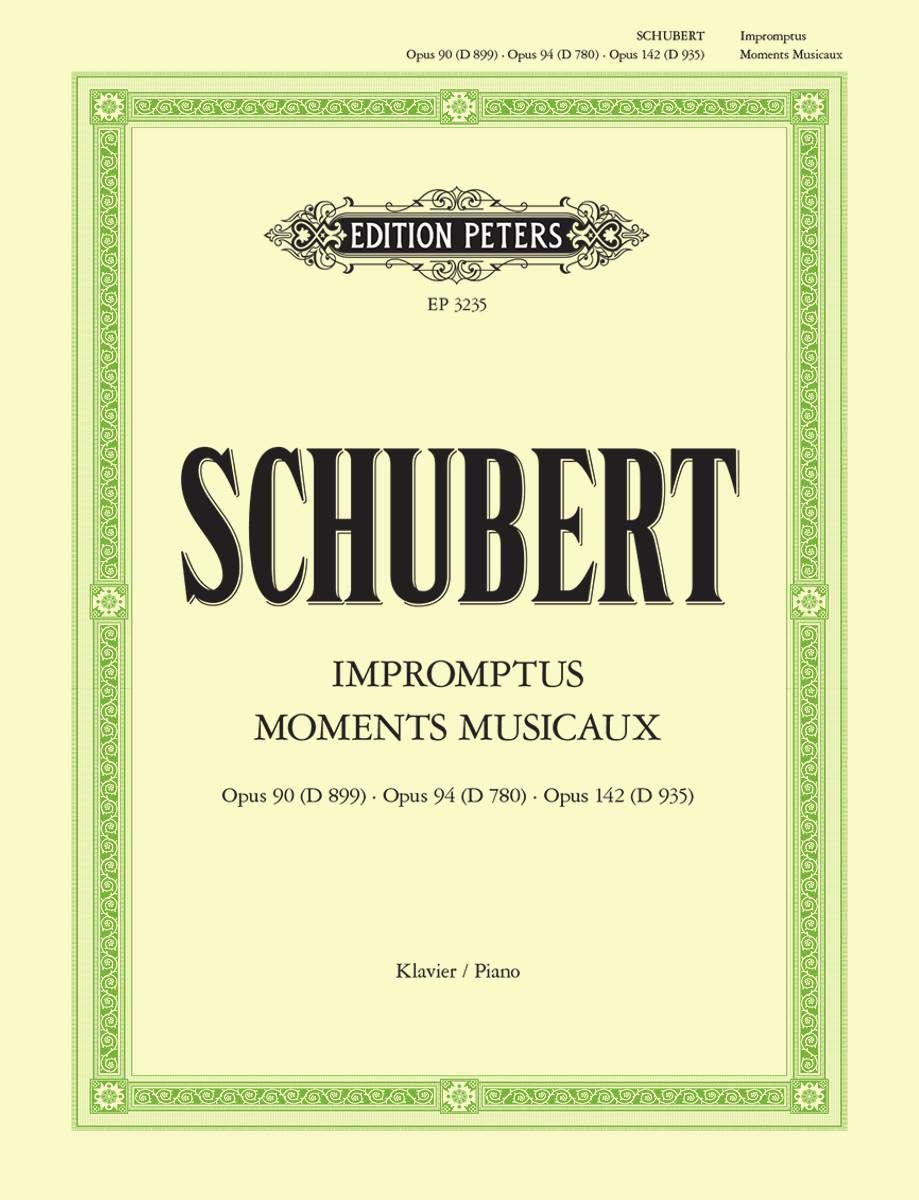 Schubert: Impromptus & Moments Musicaux (Piano Solo) (EP3235): Klavierwerke in 5 Bänden: Band 3 (Edition Peters)