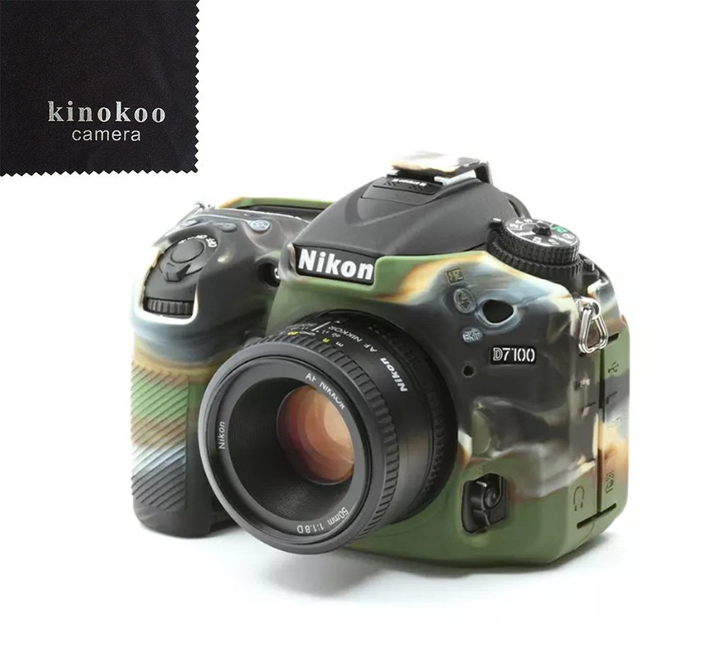 kinokoo Camera Case - Funda de silicona para Nikon D7100 D7200 ...