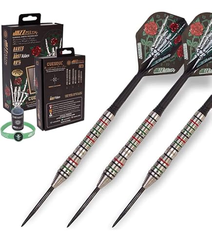 Amazon.com : CUESOUL Engine V8 18g Steel Tip 90% Tungsten Dart Set