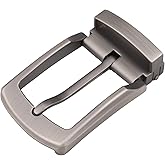 McFanBe 1.37 Inches (32-35mm) Alloy Belt Buckle Single Prong Square Replacement Buckle