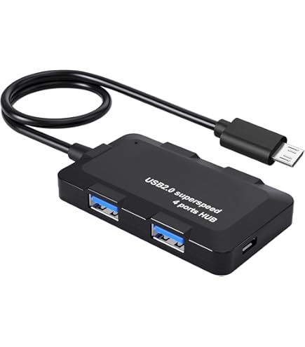 APM Connect-You USB 2.0 Micro-USB Mâle Vers USB-A Femelle Adaptateur OTG - Noir