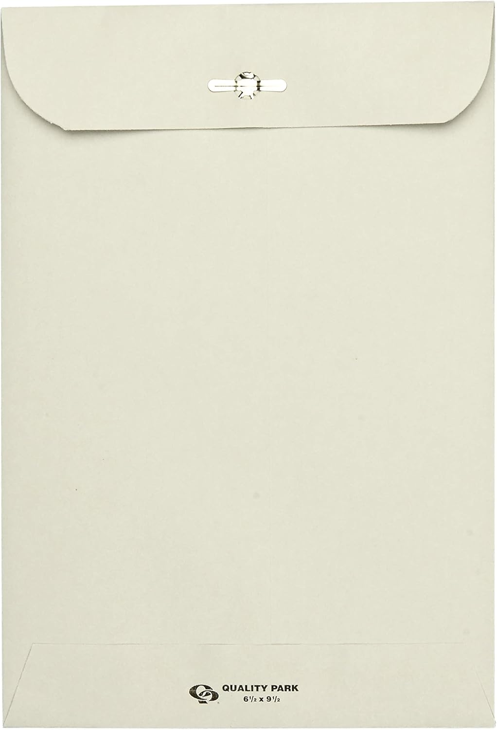 Quality Park, Clasp Envelopes, Gummed, Executive Gray, 10x13, 100 per Box (38597) : Office Products
