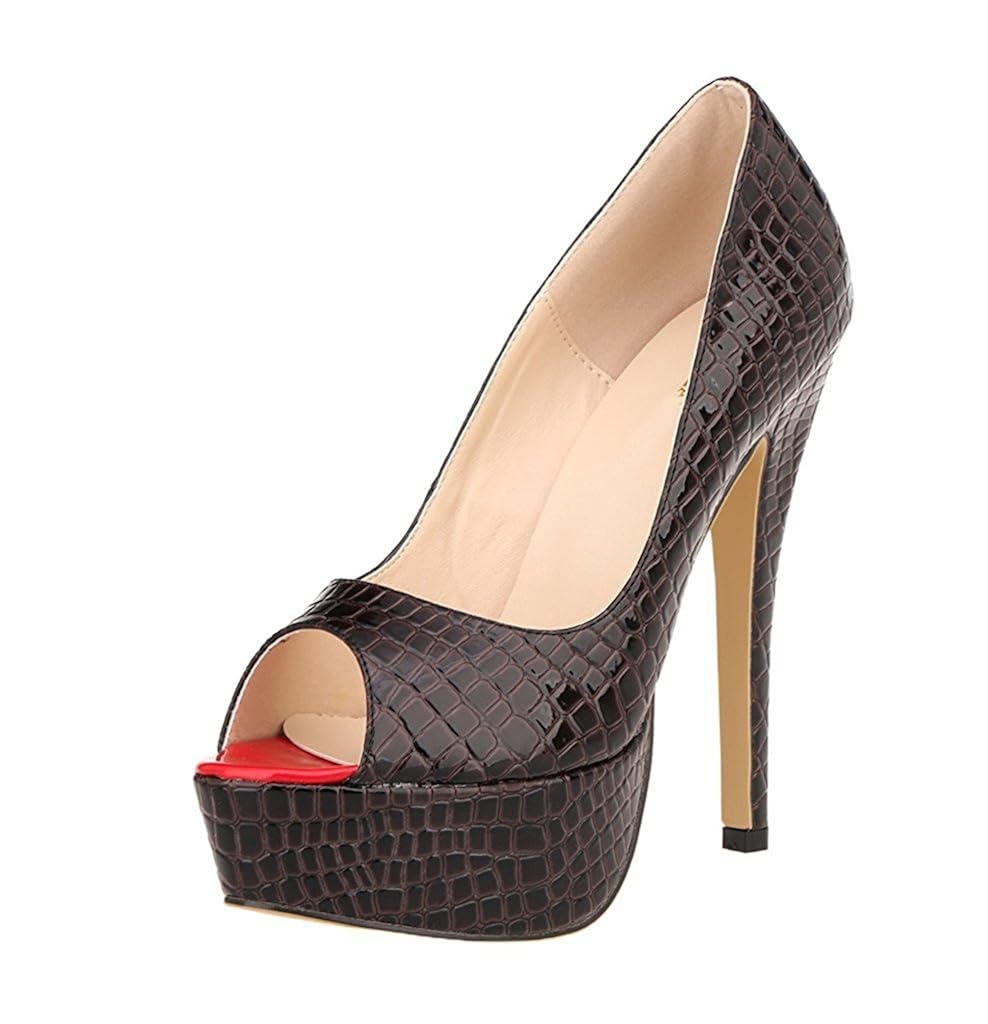 ladies alligator pumps