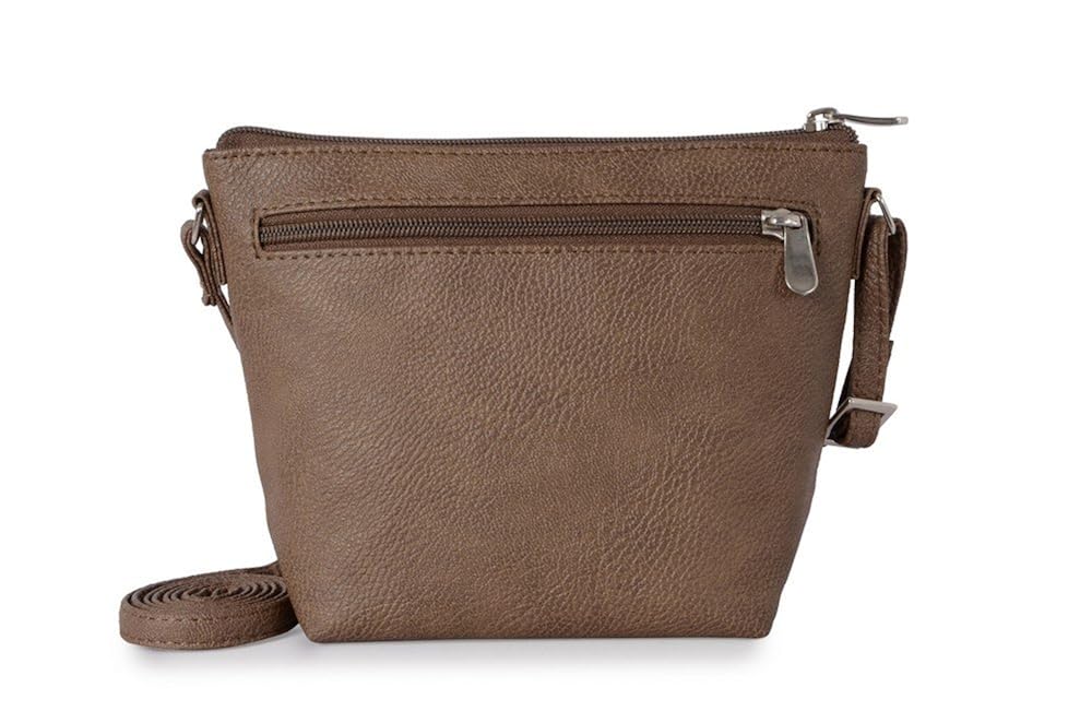 baggit women's sling bag (smoke) ()