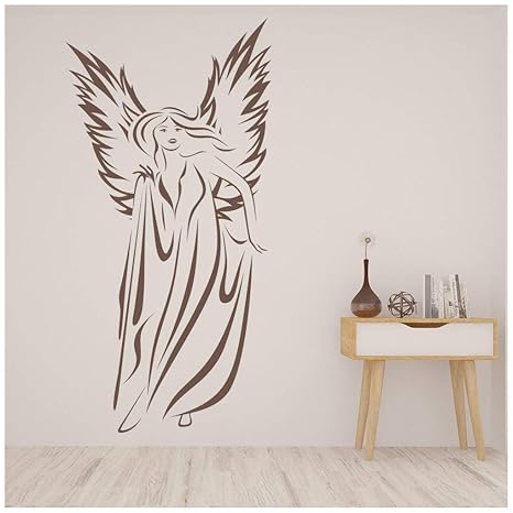 Azutura Wunderschoner Engel Wandtattoo Engels Flugel Wand Sticker