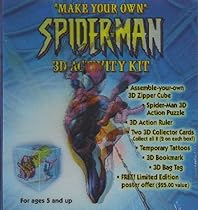 Make Your Own Spiderman 3d Activity Kit by Marvel