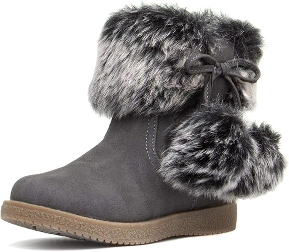 girls fluffy boots
