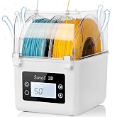 Sovol Filament Dryer 2026, SH01 Filament Dehydrator 3D Printer Spool Holder | with Upgraded Fan, Dry Box for Keeping Filament Dry, Compatible with 1.75mm, 2.85mm PLA PETG TPU ABS