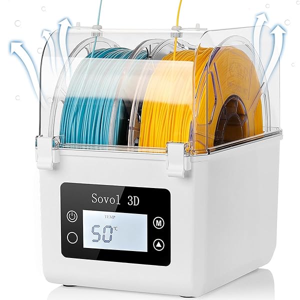 SOVOL FILAMENT DRYER 2025, SH01 FILAMENT DEHYDRATOR 3D...