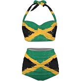 ELEDIZI Swimsuits for Women High Waisted Bikini Sets for Women Tummy Control and Push Up Size S-2XL