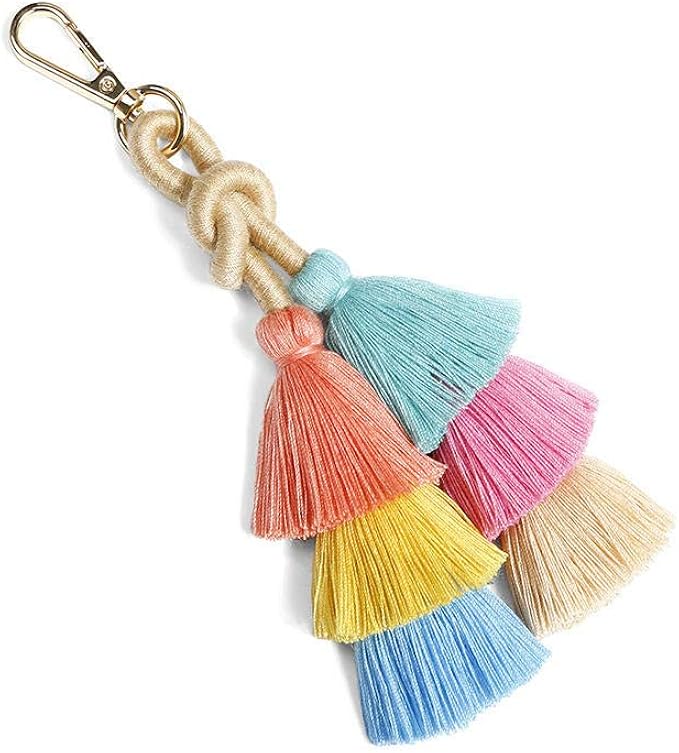 LZHLMCL Girl Keyrings Keychains Bohemian Jewelry Pendant Female Hand