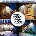 UNIFUN Solar Lights Outdoor, 30 LED Waterproof Solar Powered Wall Lights with Dual Head Spotlights 360-Degree Rotatable Solar Motion Security Lights for Outdoor Pation, Yard, Garden Use
