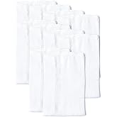 Gerber Birdseye 3-Ply Prefold Cloth Diapers, White, 10 Count
