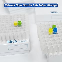 CryoKing Cardboard Cryogenic Lab Freezer Box 2 Inch