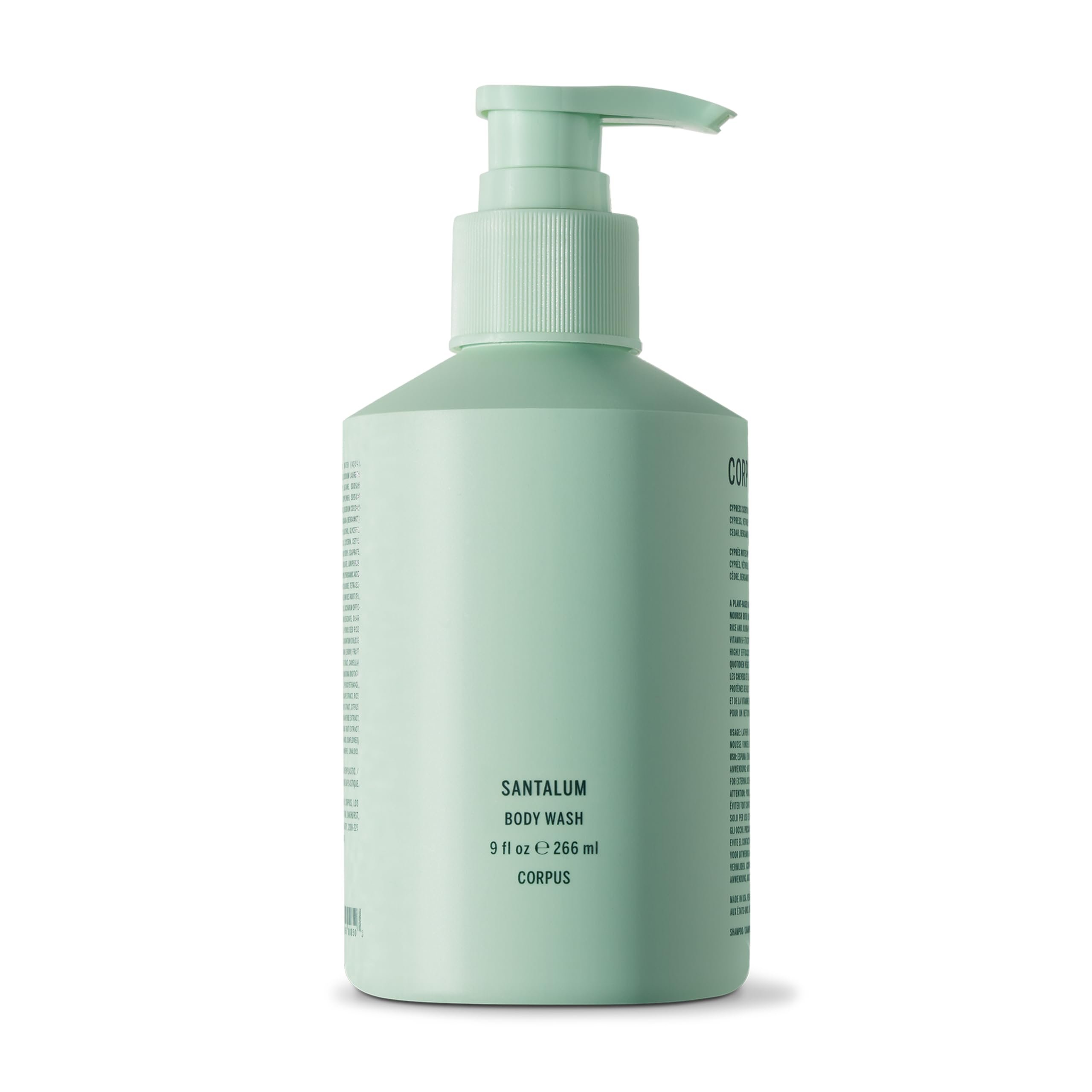 Corpus - Santalum Natural Body Wash | Vegan, Cruelty-Free, Non-Toxic, Made In The USA (8.5 fl oz | 250 g)