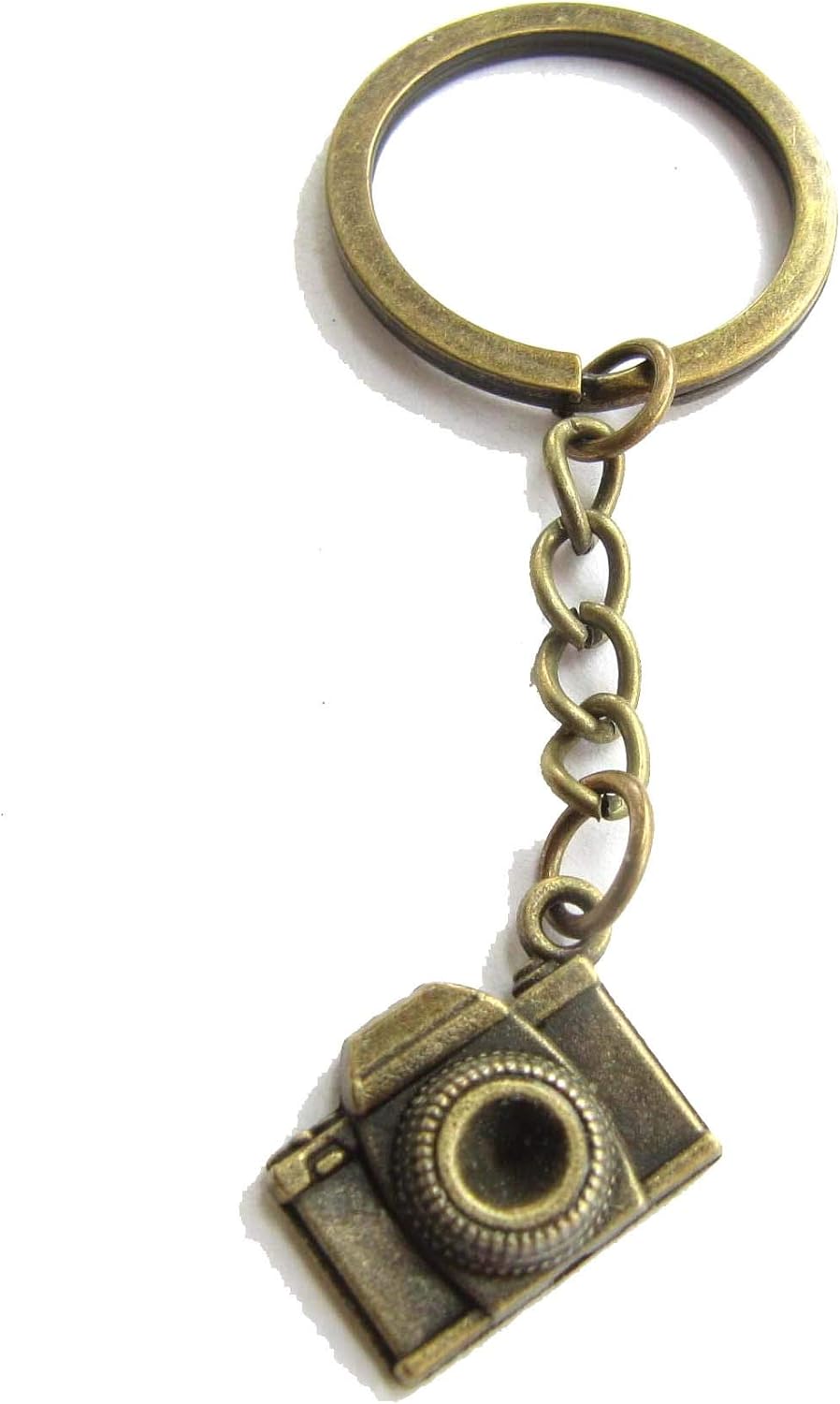 camera keychain, camera charm, photographer key ring, photograph