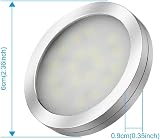 Vlio Under Cabinet Light Kit LED Puck Lights 7.5W 750LM Warm White Set of 3 view 4